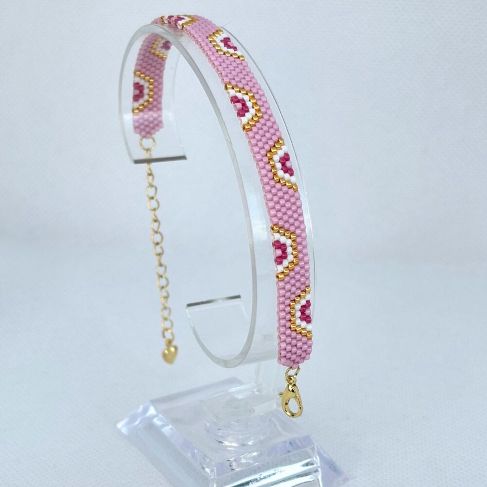 Pulsera tejida en Miyuki Protección