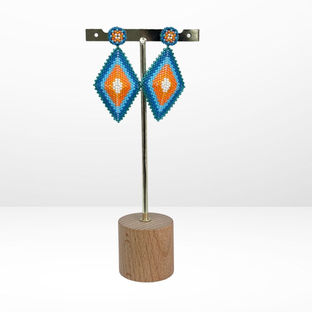 Aretes Tejidos en Miyuki -  Camila - Image 2