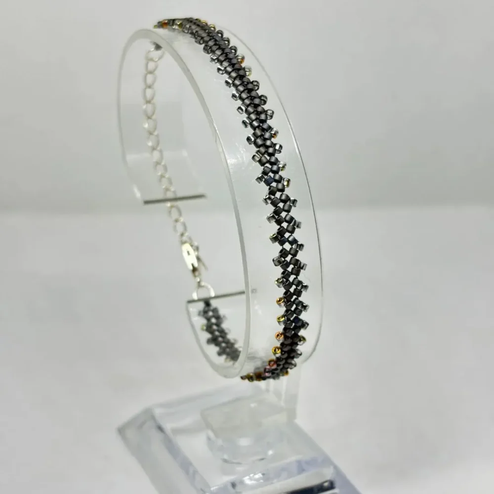 Pulsera Tejida en Miyuki -  Marina