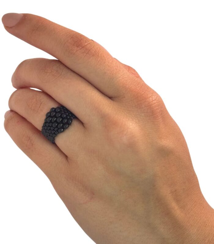 Anillo Tejido en Miyuki - Maya