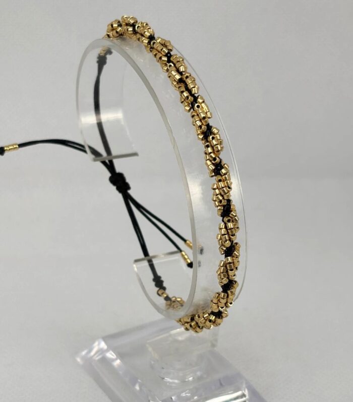Pulsera Tejida en Miyuki - Espiral