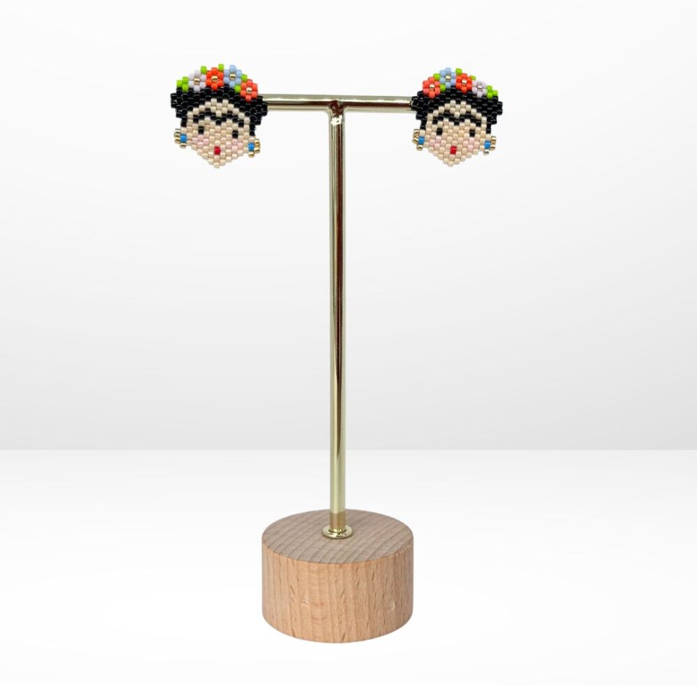 Topos Tejidos en Miyuki - Frida