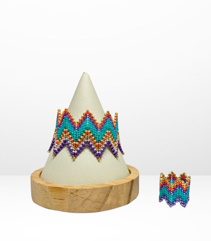 Set Tejido en Miyuki - Colores Vibrantes