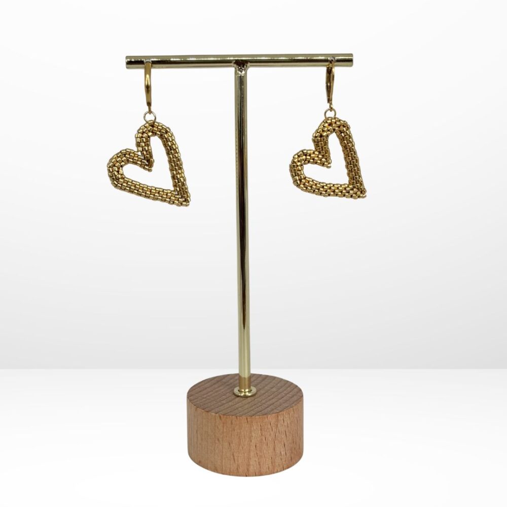 Aretes Tejidos en Miyuki - Vicky